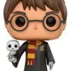 Flash Sale 🧨 Funko Harry Potter POP! Movies Vinyl Figure Harry With Hedwig 9 Cm 🧨