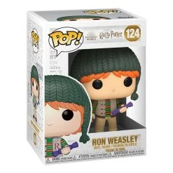 Budget 🧨 Funko Harry Potter POP! Vinyl Figure Holiday Ron Weasley 9 Cm - 124 😉