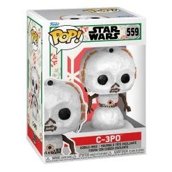 Discount 🌟 Funko Star Wars Holiday 2022 POP! Heroes Vinyl Figure C-3PO 9 Cm - 559 👍
