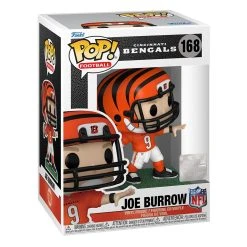 Hot Sale ⭐ Funko NFL POP! Sports Vinyl Figure Bengals - Joe Burrow 9 Cm - 168 🥰