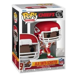 New 👍 Funko NFL POP! Sports Vinyl Figure Chiefs - JuJu Smith-Schuster (Away) 9 Cm - 176 🔔